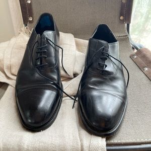 To boot New York leather cap toe